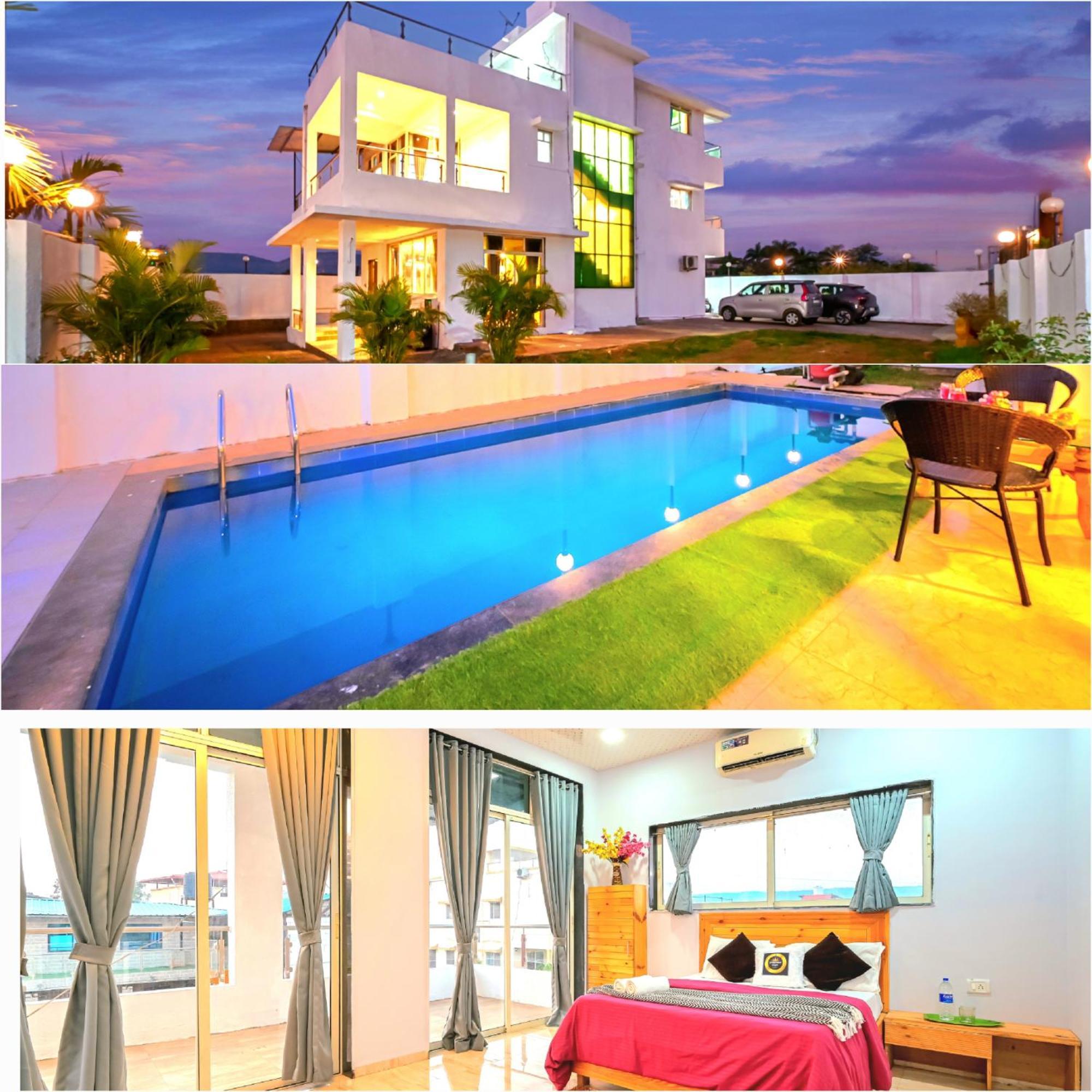 Empyrean Stay II 6Bhk Big Daddy Villa Ll Ac II Pvt Pool II Terrace View II Lux 罗纳瓦拉 外观 照片
