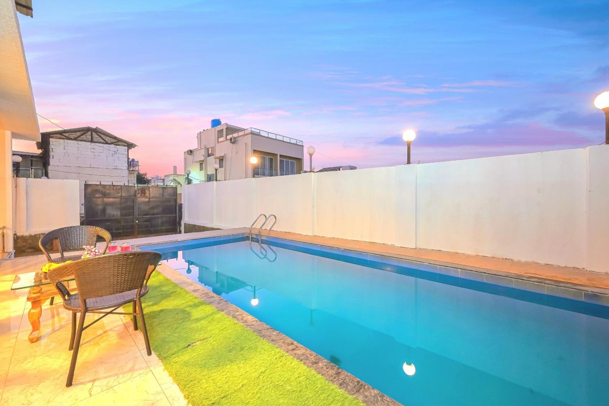 Empyrean Stay II 6Bhk Big Daddy Villa Ll Ac II Pvt Pool II Terrace View II Lux 罗纳瓦拉 外观 照片