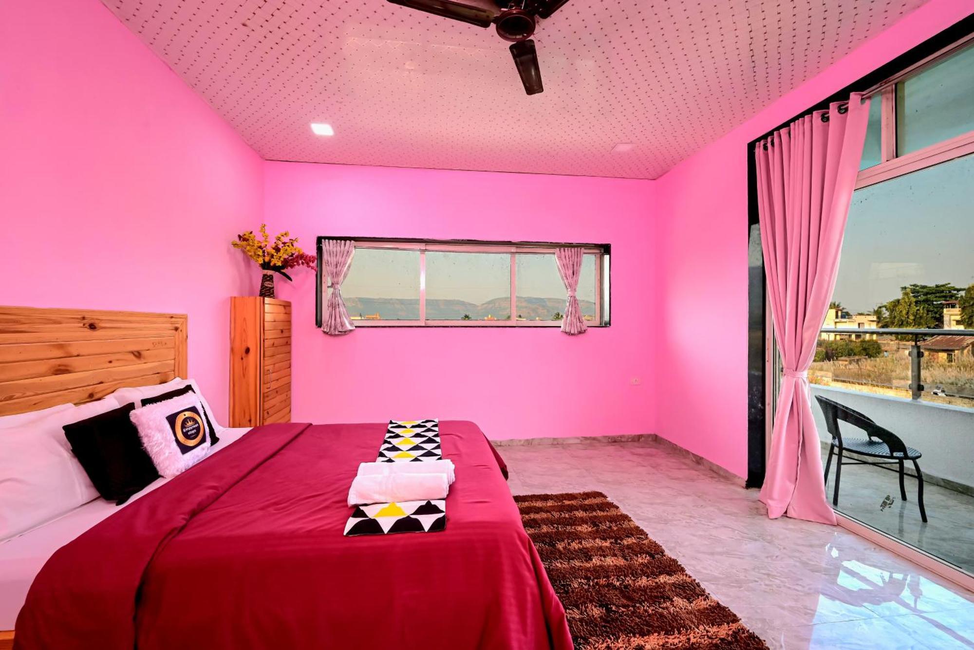 Empyrean Stay II 6Bhk Big Daddy Villa Ll Ac II Pvt Pool II Terrace View II Lux 罗纳瓦拉 外观 照片