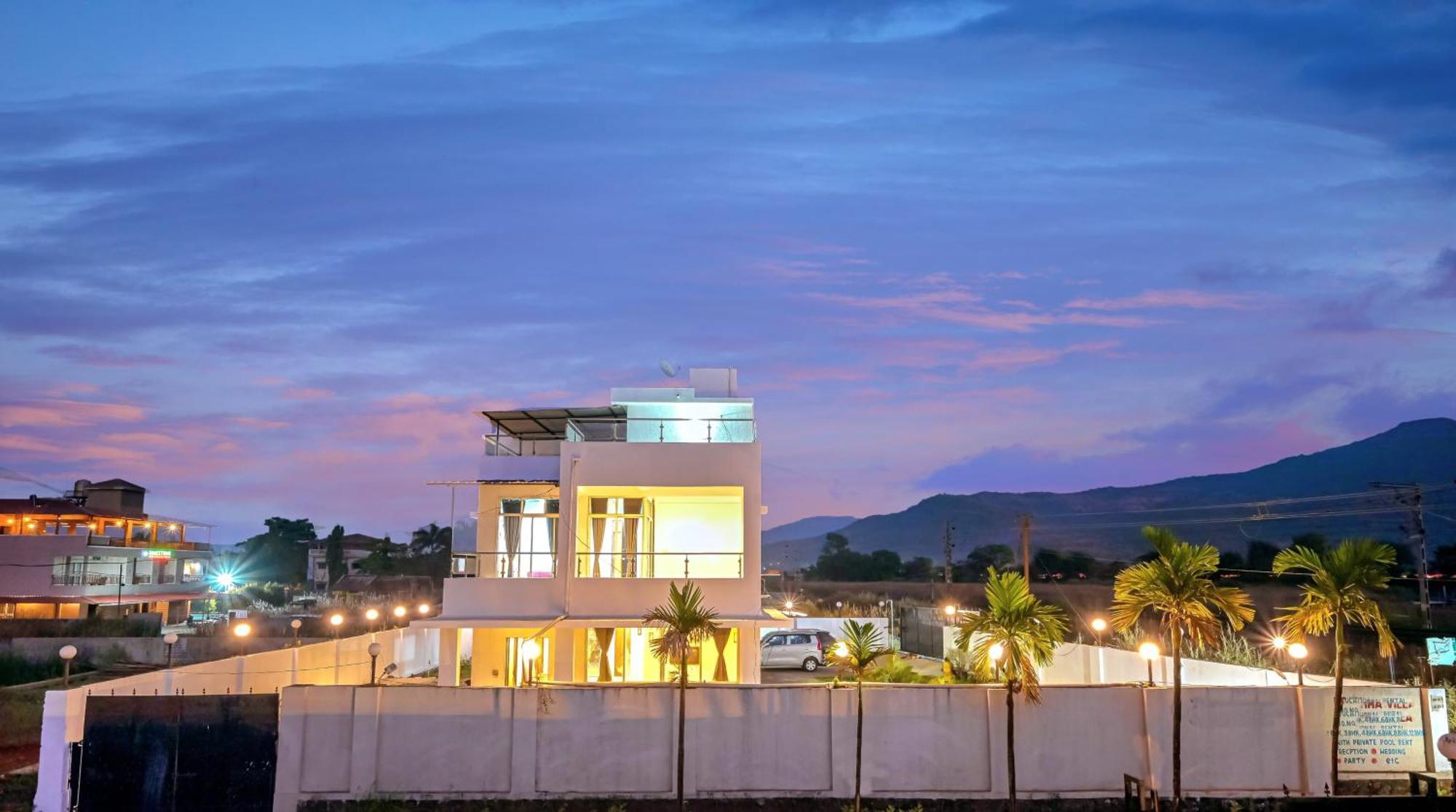 Empyrean Stay II 6Bhk Big Daddy Villa Ll Ac II Pvt Pool II Terrace View II Lux 罗纳瓦拉 外观 照片