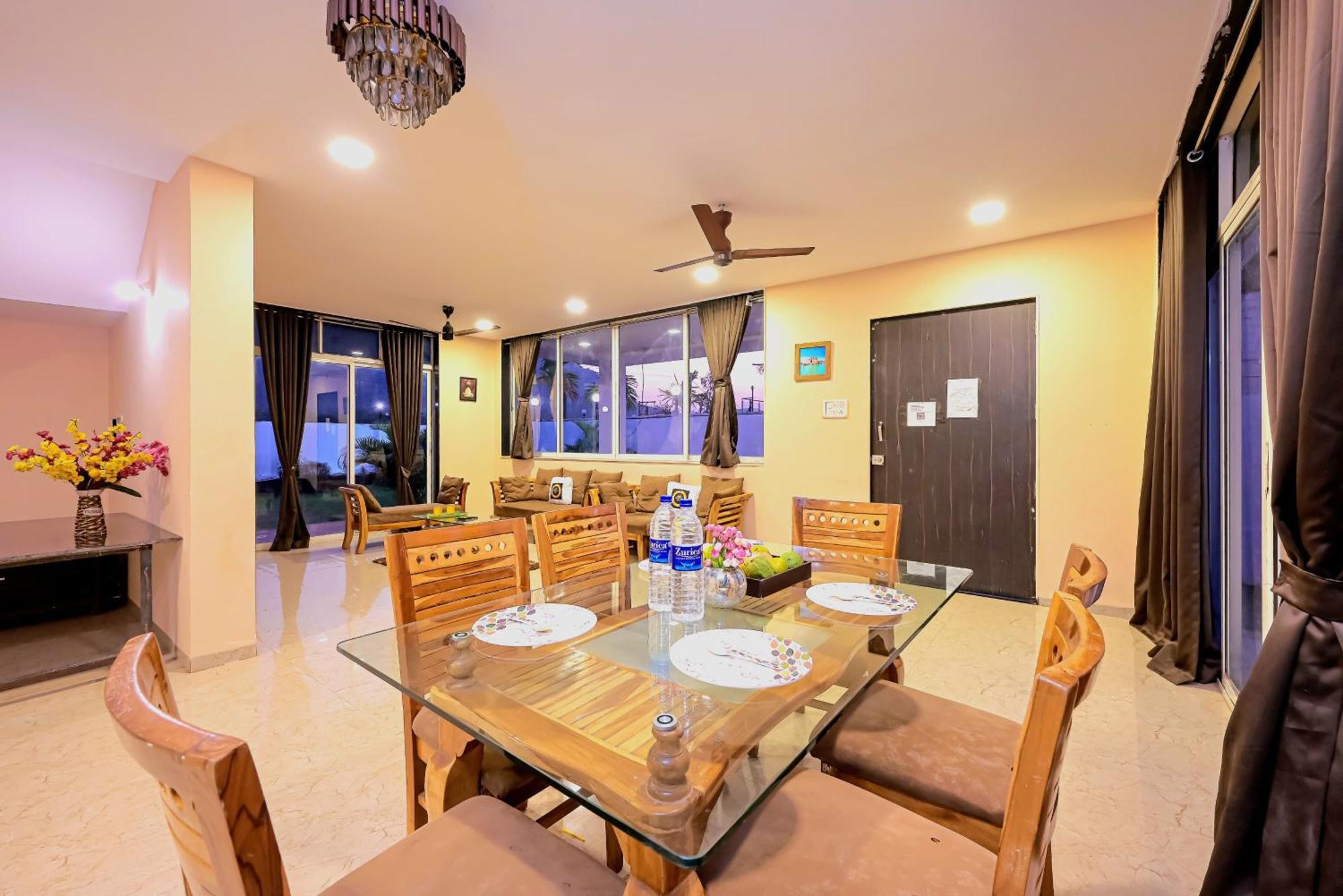 Empyrean Stay II 6Bhk Big Daddy Villa Ll Ac II Pvt Pool II Terrace View II Lux 罗纳瓦拉 外观 照片